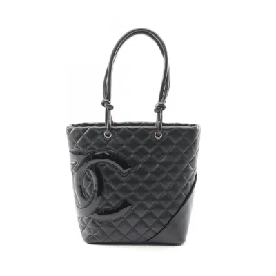 Pre-owned Chanel Black Cambon Ligne Tote Bag ()