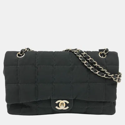 Pre-owned Chanel Black Cc Mark Chain Crossbody Bag