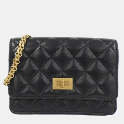 Pre-owned Chanel Black Chain Clutch