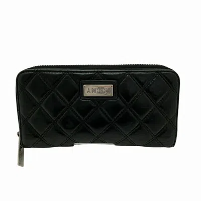 Pre-owned Chanel Black Coin Purse/coin Case ()