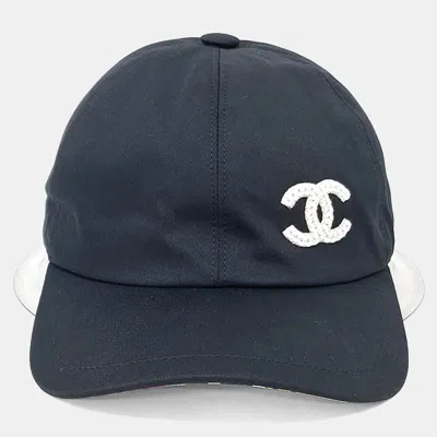 Pre-owned Chanel Black Cotton Cap