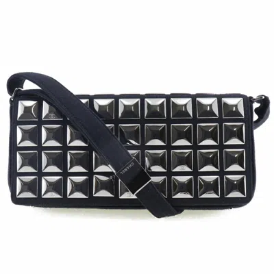 Pre-owned Chanel Black Cotton Shoulder Bag ()