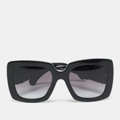 Pre-owned Chanel Black Gradient 5474 Q Cc Square Sunglasses