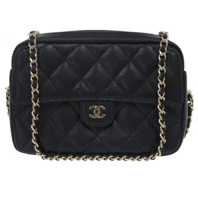 Pre-owned Chanel Black Leather Clutch Bag ()