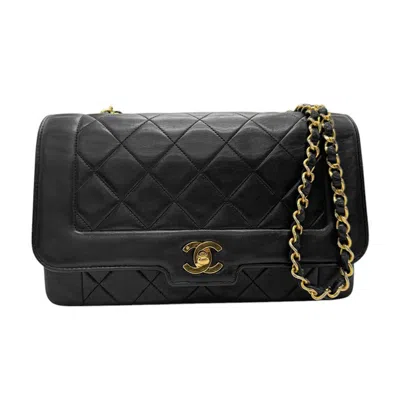 Pre-owned Chanel Black Leather Shoulder Bag ()