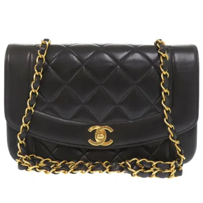 Pre-owned Chanel Black Leather Shoulder Bag ()