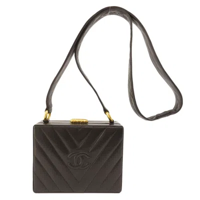 Pre-owned Chanel Black Leather Shoulder Bag ()