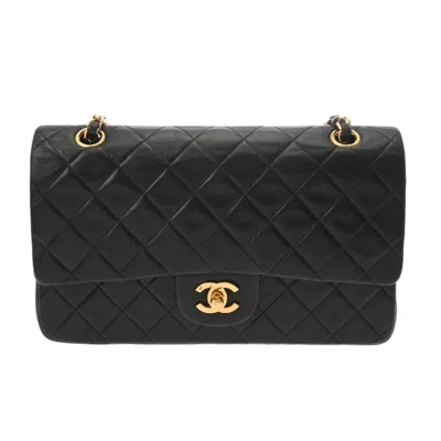 Pre-owned Chanel Black Leather Shoulder Bag ()