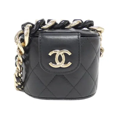 Pre-owned Chanel Black Leather Shoulder Bag ()