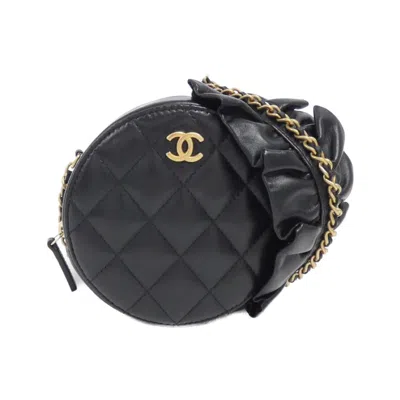 Pre-owned Chanel Black Leather Shoulder Bag ()