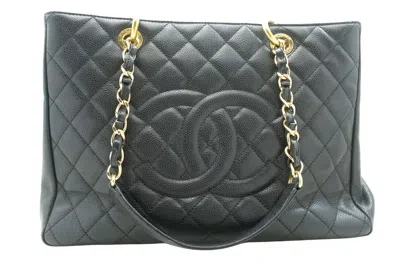 Pre-owned Chanel Black Leather Shoulder Bag ()