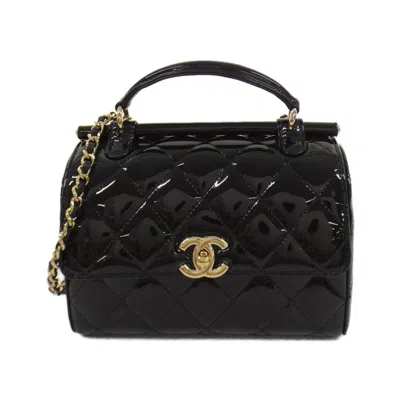 Pre-owned Chanel Black Leather Shoulder Bag ()