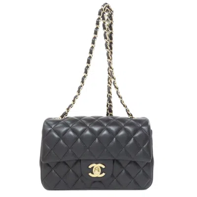 Pre-owned Chanel Black Leather Shoulder Bag ()