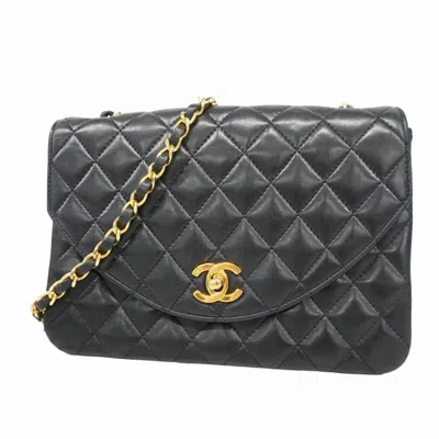 Pre-owned Chanel Black Leather Shoulder Bag ()
