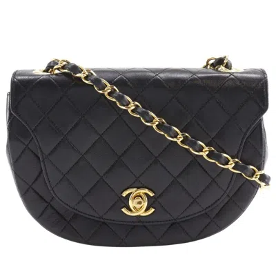 Pre-owned Chanel Black Leather Shoulder Bag ()