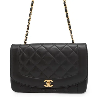 Pre-owned Chanel Black Leather Shoulder Bag ()