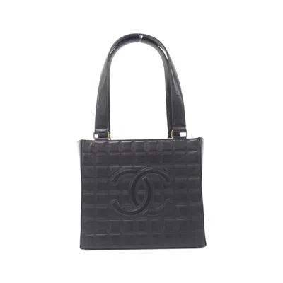 Pre-owned Chanel Black Leather Shoulder Bag ()