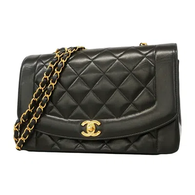 Pre-owned Chanel Black Leather Shoulder Bag ()