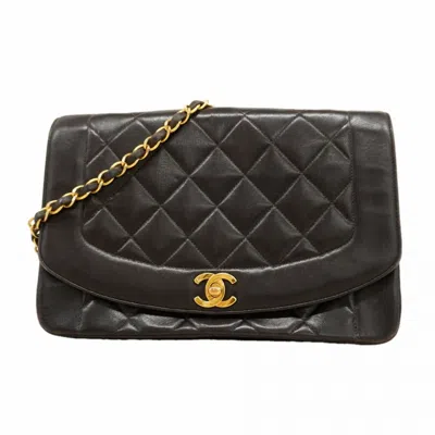 Pre-owned Chanel Black Leather Shoulder Bag ()