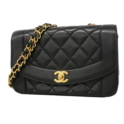 Pre-owned Chanel Black Leather Shoulder Bag ()