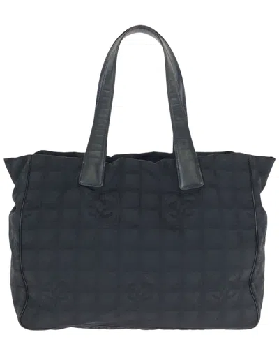 Chanel Black Nylon & Leather Tote (authentic Pre-loved)