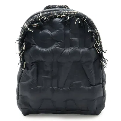Pre-owned Chanel Black Nylon Backpack ()