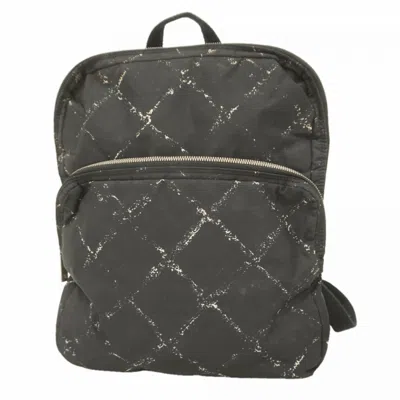 Pre-owned Chanel Black Nylon Backpack ()