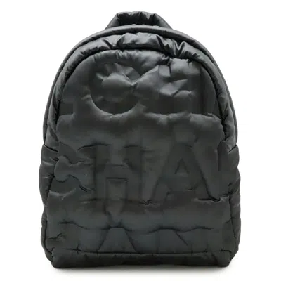 Pre-owned Chanel Black Nylon Backpack ()