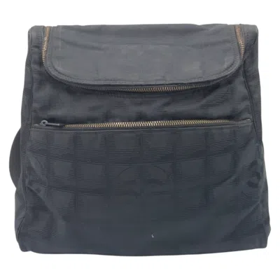 Pre-owned Chanel Black Nylon Backpack ()