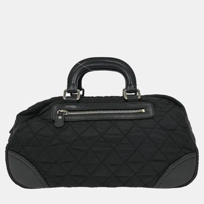 Pre-owned Chanel Black Nylon Handbag