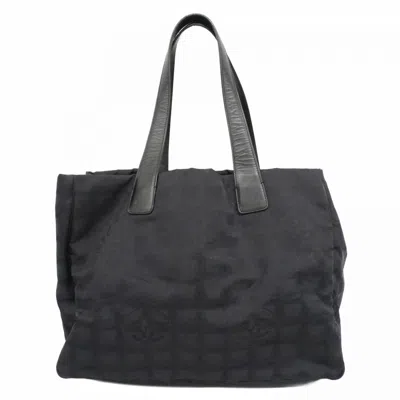 Pre-owned Chanel Black Nylon Tote Bag ()