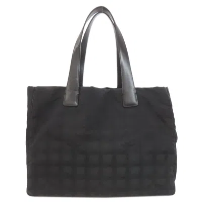 Pre-owned Chanel Black Nylon Tote Bag ()