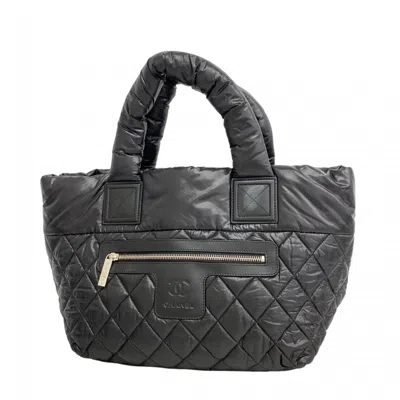 Pre-owned Chanel Black Nylon Tote Bag ()