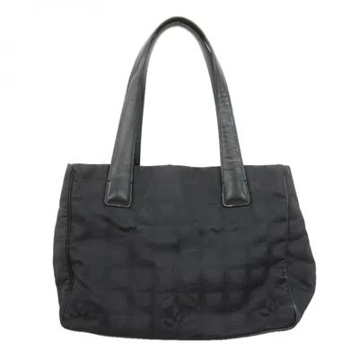 Pre-owned Chanel Black Nylon Tote Bag ()