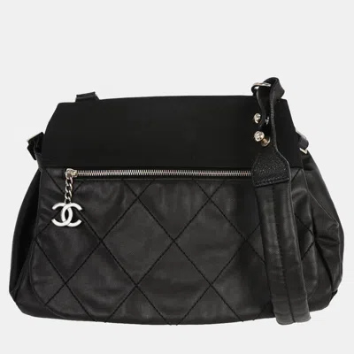 Pre-owned Chanel Black Paris-biarritz Shoulder Bag