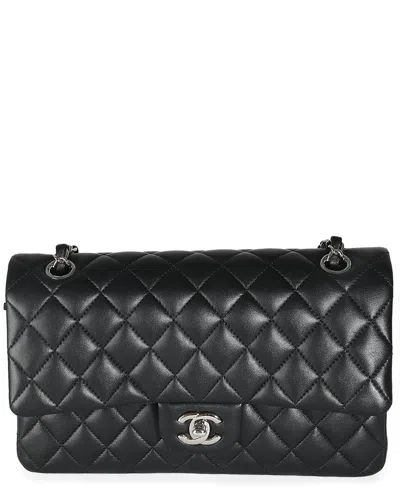 Chanel Black Quilted Leather Medium Classic Double Flap Bag (authentic Pre-  Loved)