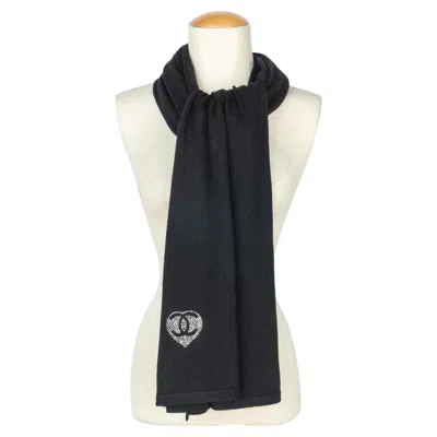 Pre-owned Chanel Black Scarf