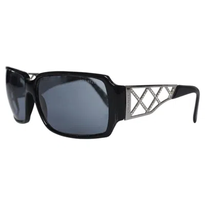 Pre-owned Chanel , Black Sunglasses With Crystals