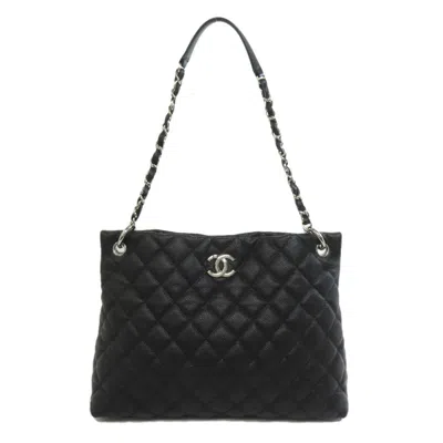 Pre-owned Chanel Black Tote Bag ()