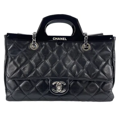 Pre-owned Chanel Black Tote Bag ()