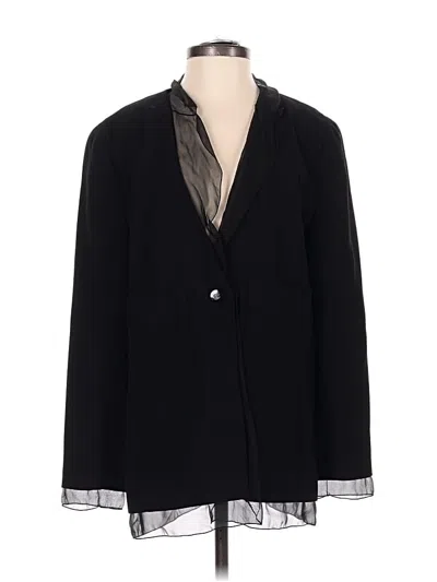 Pre-owned Chanel Blazer Jacket In Black