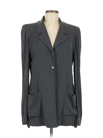 Pre-owned Chanel Blazer Jacket In Gray