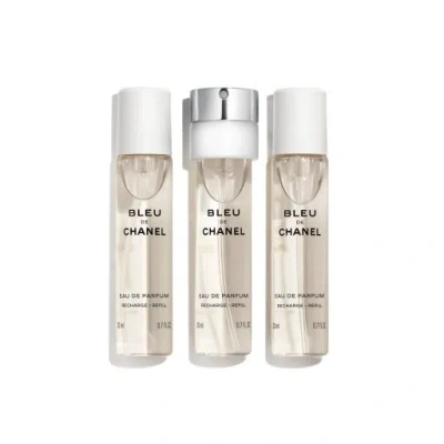 Chanel Bleu De  Eau De Parfum Twist And Spray In White