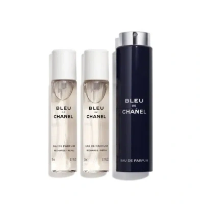 Chanel Bleu De  Eau De Parfum Twist And Spray In White
