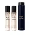 Chanel Bleu De  Parfum Twist And Spray Travel Set
