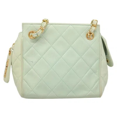 Pre-owned Chanel Blue Leather Shoulder Bag ()