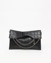 Chanel Box Quilted Fold Down Envelope Clutch Bag
