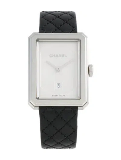 Pre-owned Chanel Boy-friend Watch In Multicolor