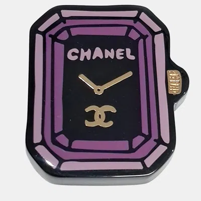 Pre-owned Chanel Brooch In Black