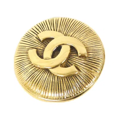 Pre-owned Chanel Brooch () In Gold